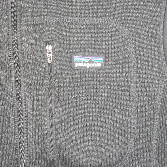 Patagonia Men's Better Sweater Black Vest. Size Medium - Picture 4 of 8